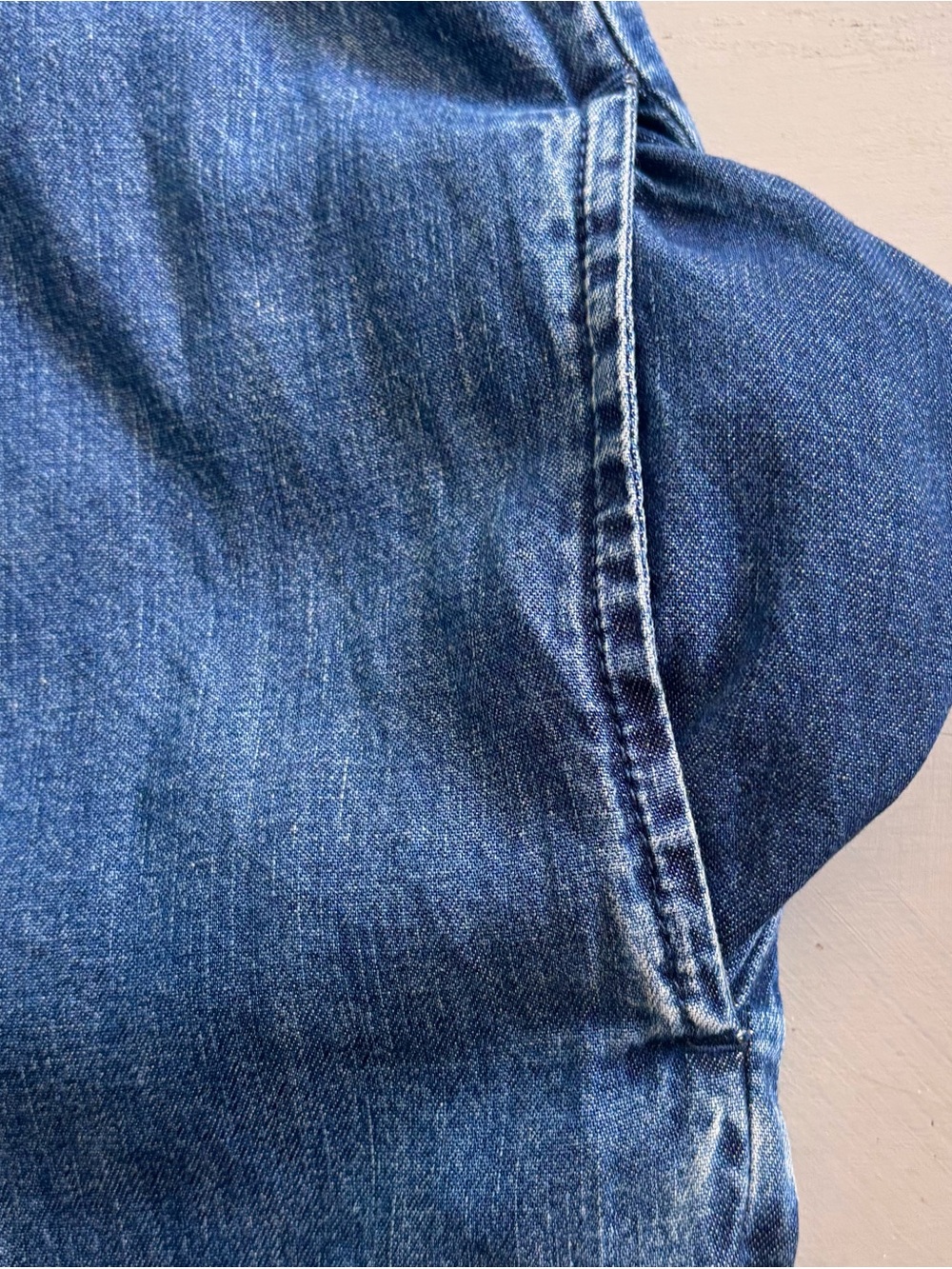 GAP Denim Utility Mini Shirtdress - Picture 7 of 8